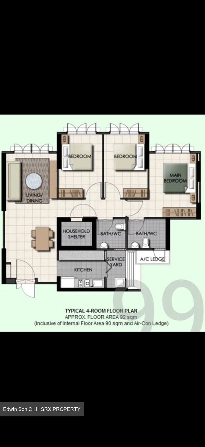 Blk 636C Senja Parc View (Bukit Panjang), HDB 4 Rooms #622677481